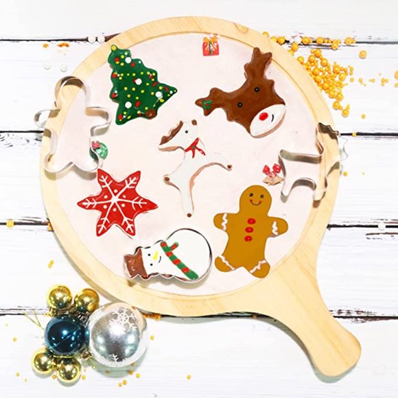 NEW 6pc Christmas Cookie Cutters Set - Picture 5 of 10